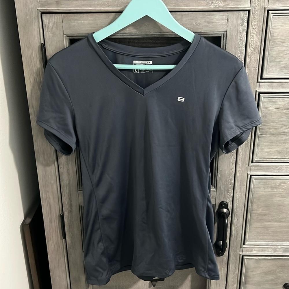 Layer 8 athlete t shirt